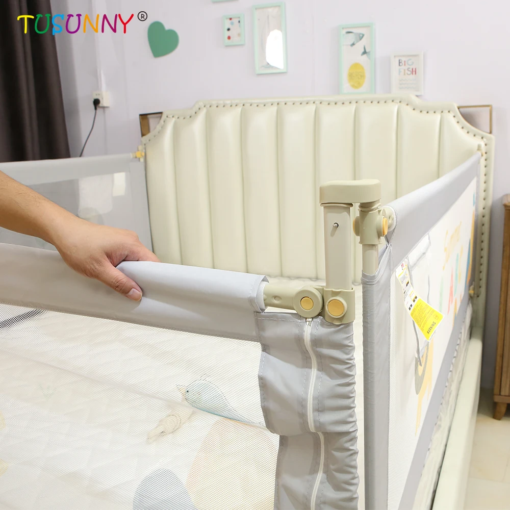 Economical Materials New Design New Style Bed Rail Guard Barriers For Babies Use For Baby Bed And Home Care