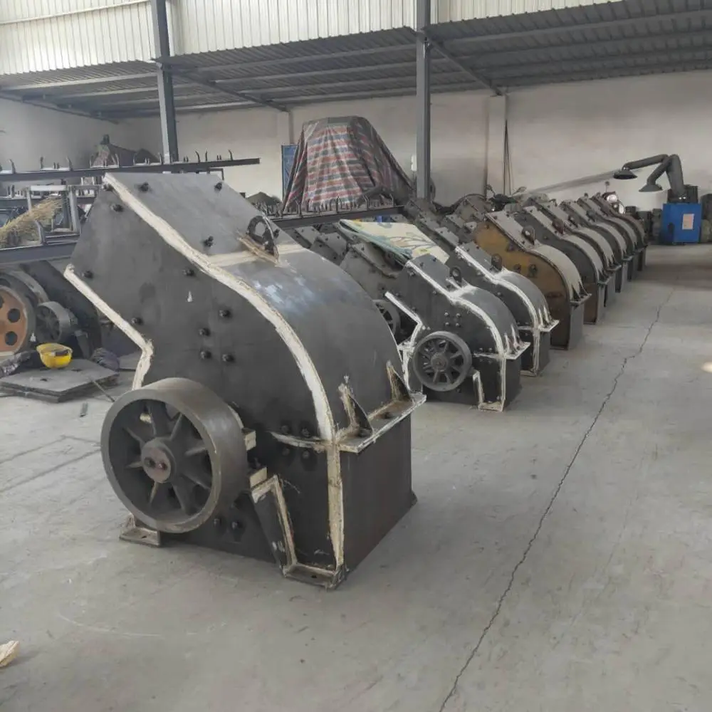 Manual stone crusher  machine rock crushing machinery stone hammer mill crusher