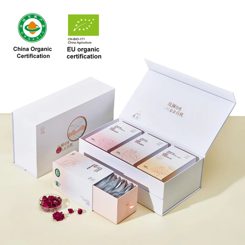 Meilan Organic Rose Tea Color Pleasant Set EU China Organic Double Certified Rose Tea Zero Addition
