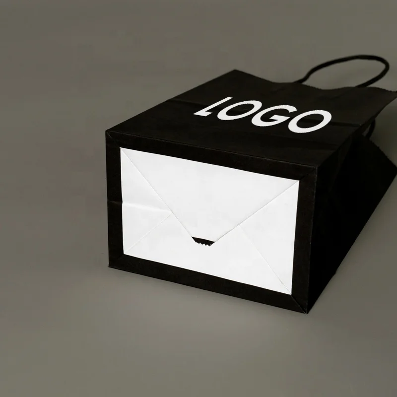 Wholesale Custom Made Printed Brand Logo Design Promotion Luxury Clothing Gift Shopping Jewellery Paper Bag With Handle