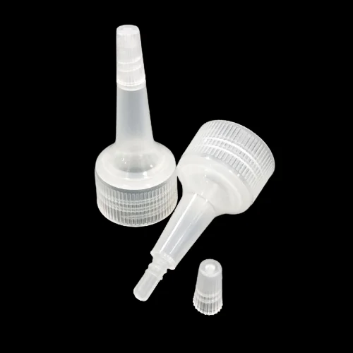 24/410 Long Nozzle Dropper Cap 24mm DIN 20/410 Plastic Twist Top Cap