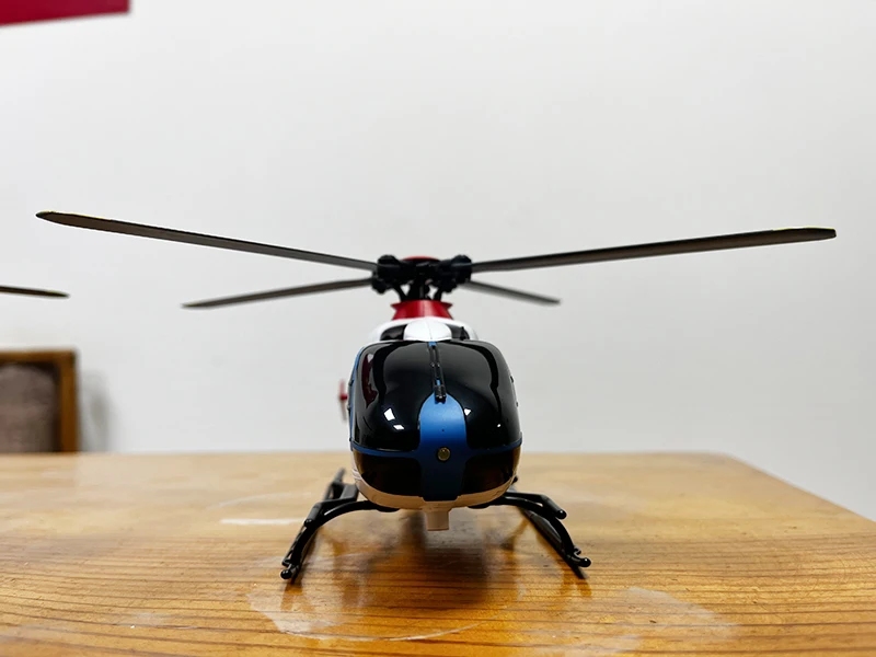 1/36 6 Channel Brushless Single Rotor Helicopter with 3D Flight Altitude Hold and Optical Flow Positioning stunt fly