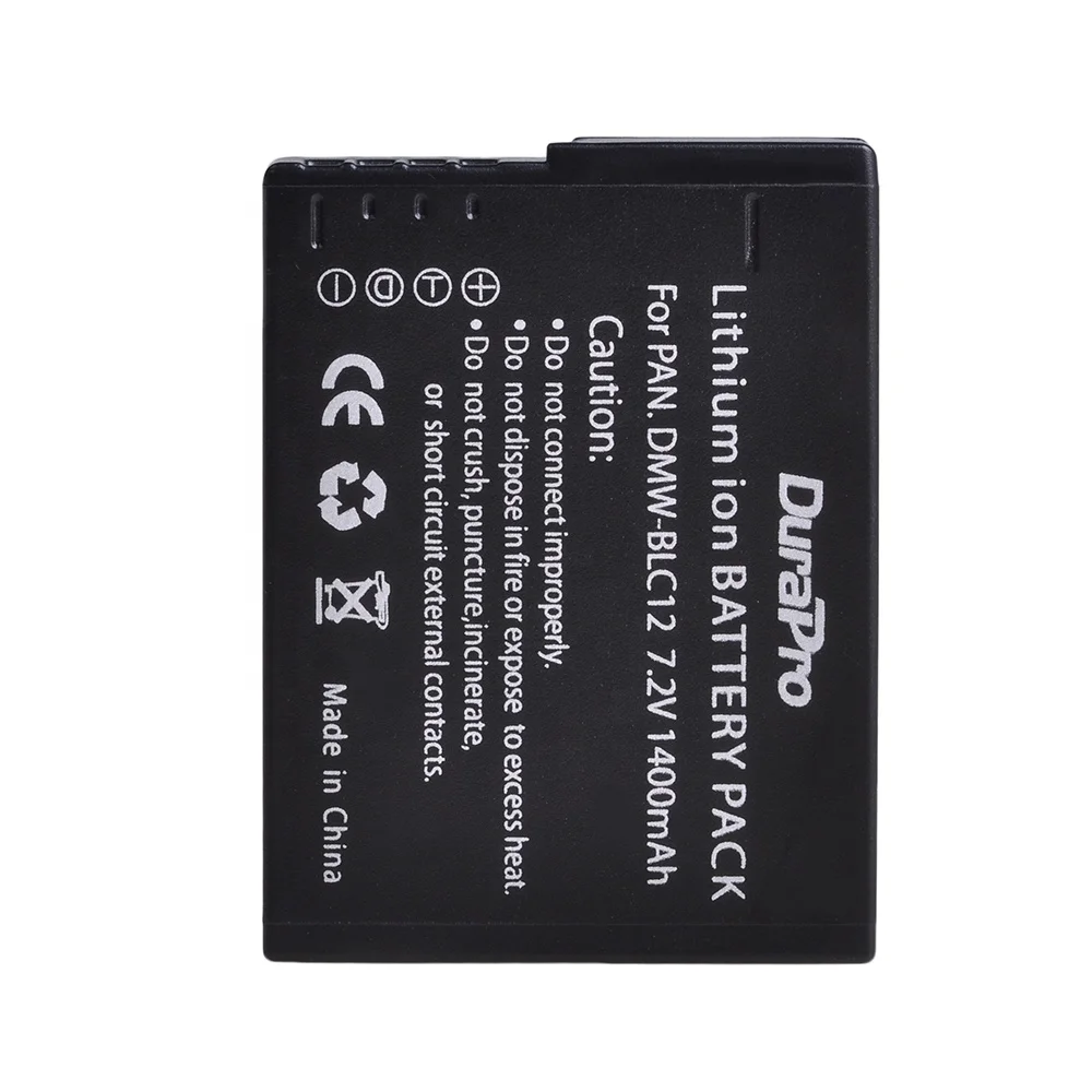 
DMW-BLC12 DMWBLC12 BLC12E BP-DC12 BPDC12 Camera Battery for Panasonic DC12U DMC GH2 G5 G6 V-LUX4 DMC-GH2 FZ1000 FZ200 
