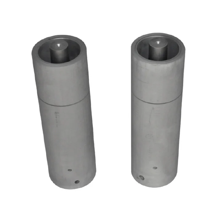 Made in China high strength long size customized high-purity graphite tube graphite rod for degassing machine
