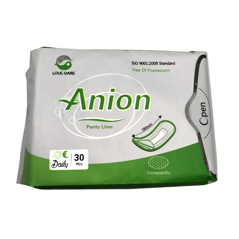 OEM Anion herbal hygiene product organic pads Cheap price ladies sanitary pad women sanitary napkin