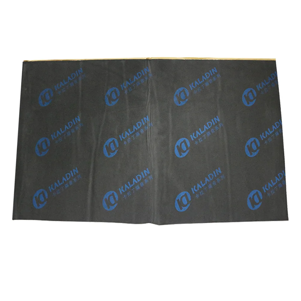 Best-selling  C5  Black Waterproof Sound Deadening Material Vibration Absorption Three In One Sheet