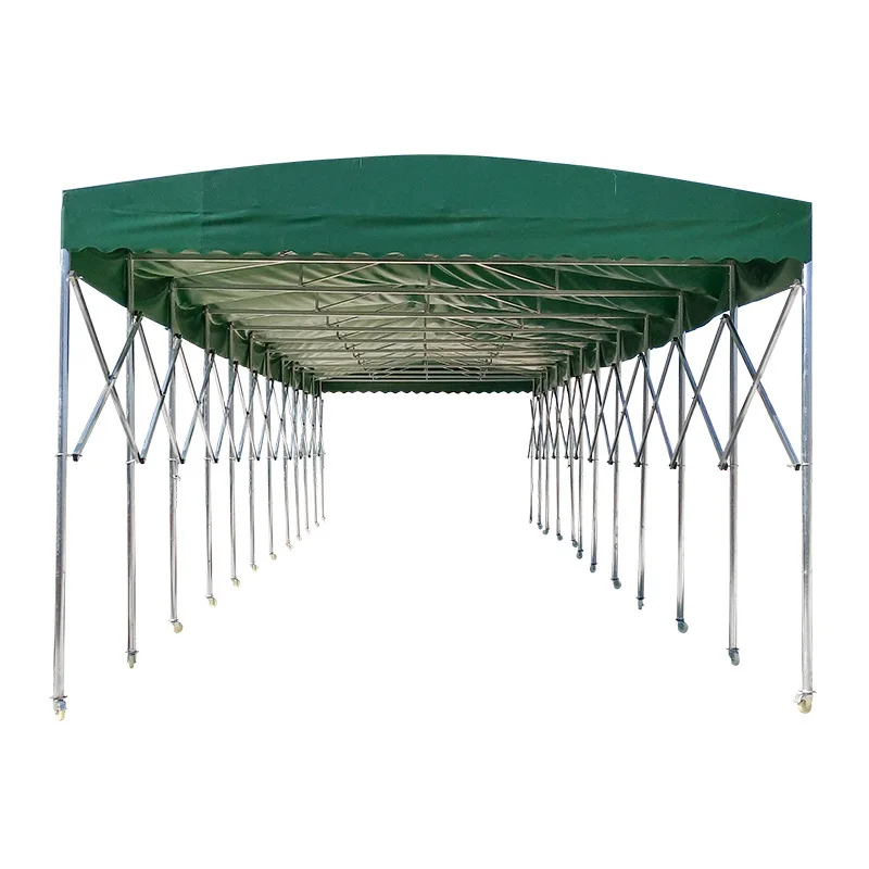 Outdoor General Car Parking Use Retractable Canopies Garage Push and Pull Event Storage Carports  marquee tent
