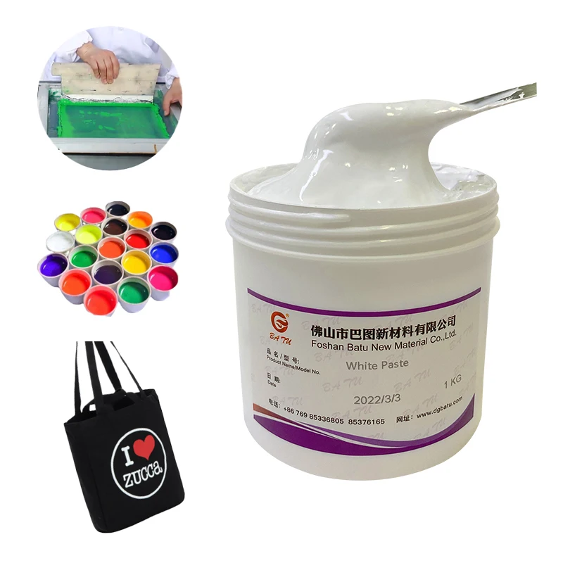 Fabric Water Based Ink Non Woven Screen Printing Ink for Bag