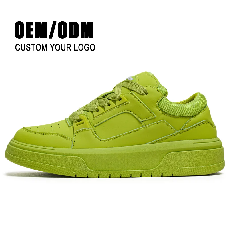 39-44 Casual PU Leather Shoes Autumn Comfortable Shoes Men Sport Sneakers