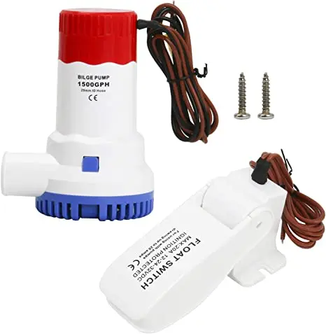 A06 Bilge Pump  KIT DC 12V 24V 1500GPH  hot Selling Electric Bilge Pump Marine Boat Yacht Submersible
