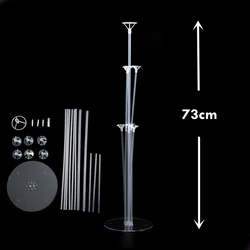 Kids Adult Wedding Birthday Party Balloons Stand Balloon Holder Column Plastic Balloon Stick Birthday Party Decorations