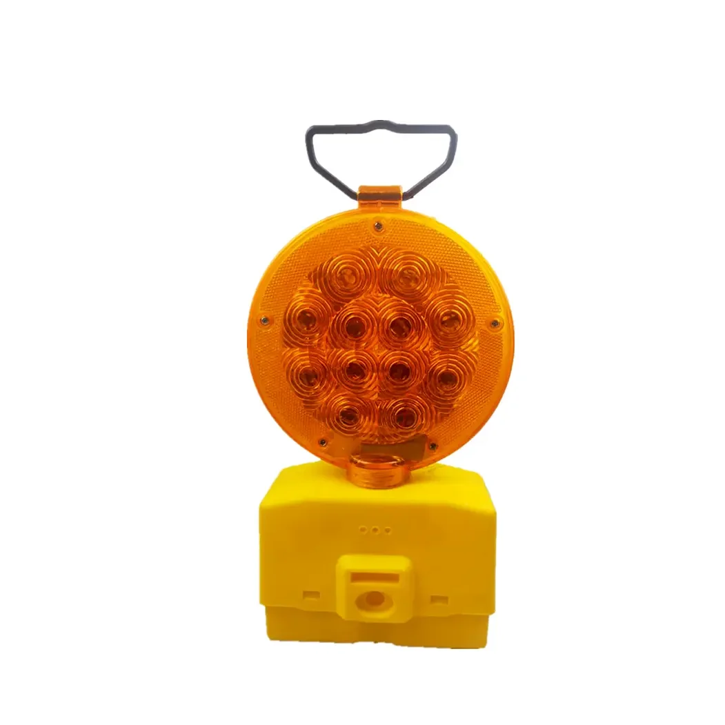 Portable Traficlight Revolving Beacon Light 12v 24v Led Solar Caution Lights For Road Works