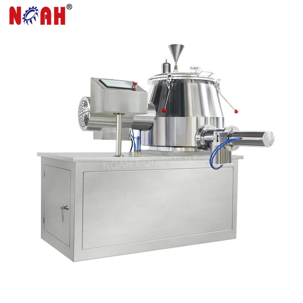 HLSG-150 Automatic Pharmaceutical Mixing Granulation Machine High Shear Wet Type Granulating Machine