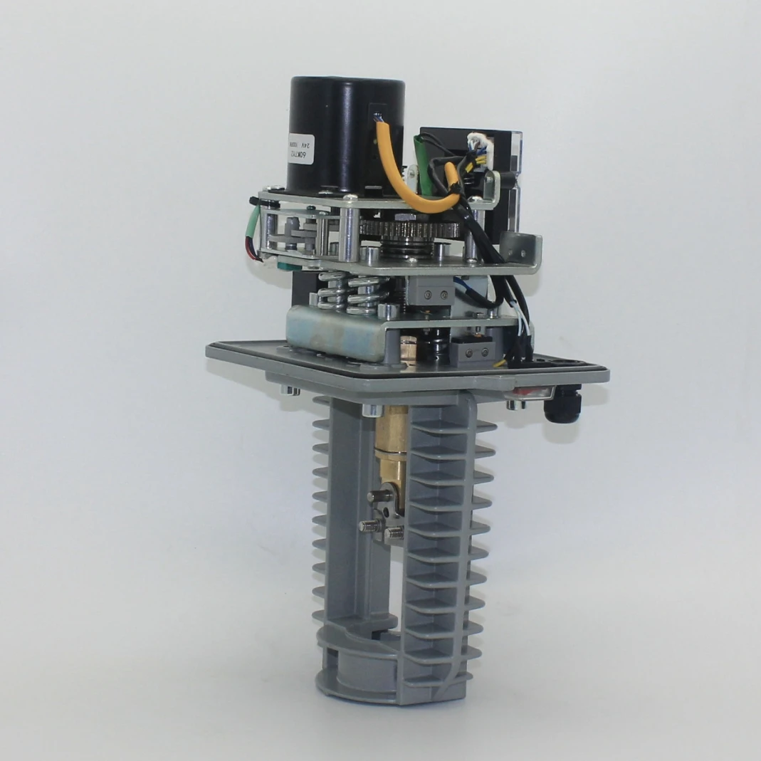 1 1/2 inch to 10 inch 2 way and 3 way electric actuator valve cast iron flange valve body