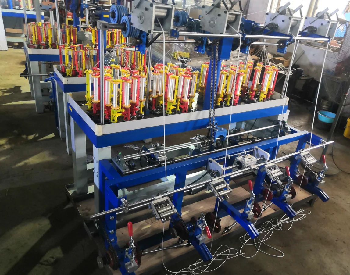 High Speed 16 spindle braiding machine for making 16 strand rope with good quality