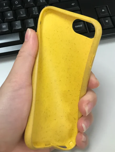 Popular Discount biodegradable phone case for iPhone 11phone case wheat straw phone case