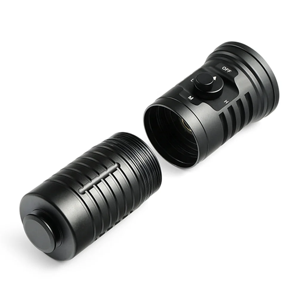 Asafee New Design LED Diving Flashlight Underwater Main Light Spot Scuba Dive Torch Lamp SBT90 LED 5000LM Diving Light