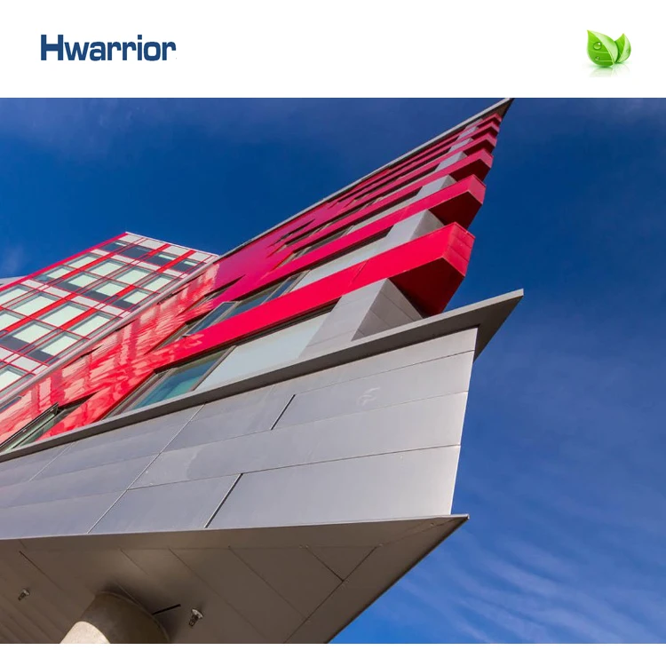 Aluminum composite panel economical exterior glass wall facade aluminum cladding