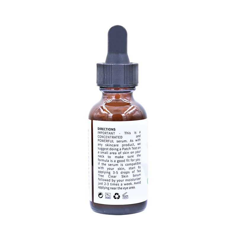 OEM Manufacturer hair growth serum tea tree oil skin serum