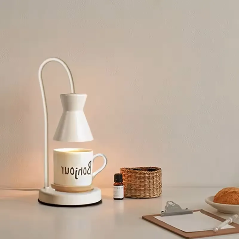 Retro Eco Wholesale Home Decor Wood Base Electric Candle Warmer Lamp Melt Wax Candle Warmer for Scented Candles Lights