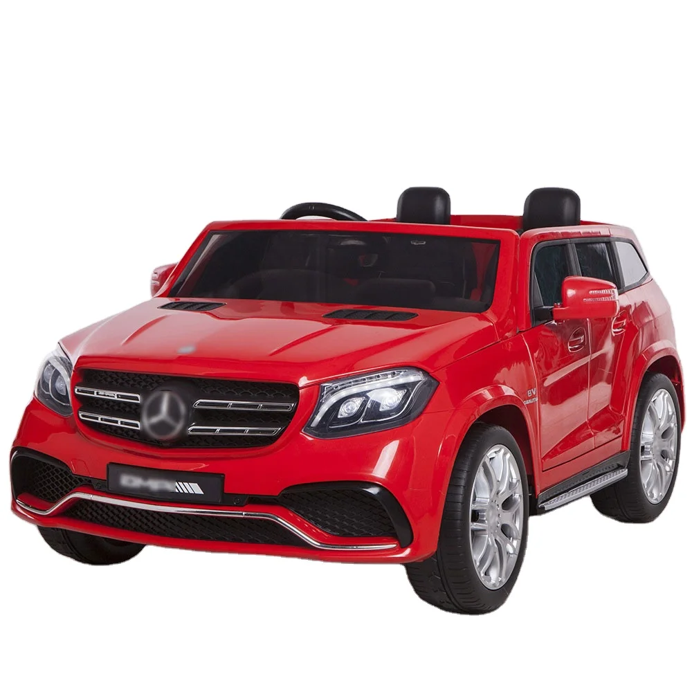 2021 Детские моторизованные игрушки для верховой езды 12 v ездить на машине два сиденья электрический автомобиль для 2 лет мальчик