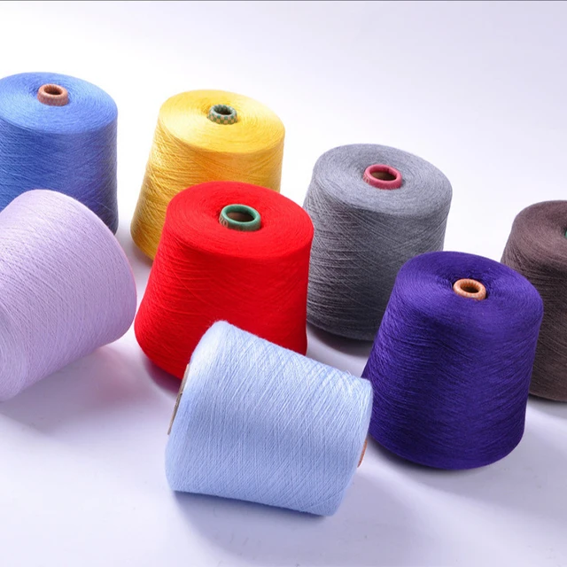 Factory Hot Selling And Best Price 72%Viscose 28%Pbt Nm48/2 core spun Viscose Yarn