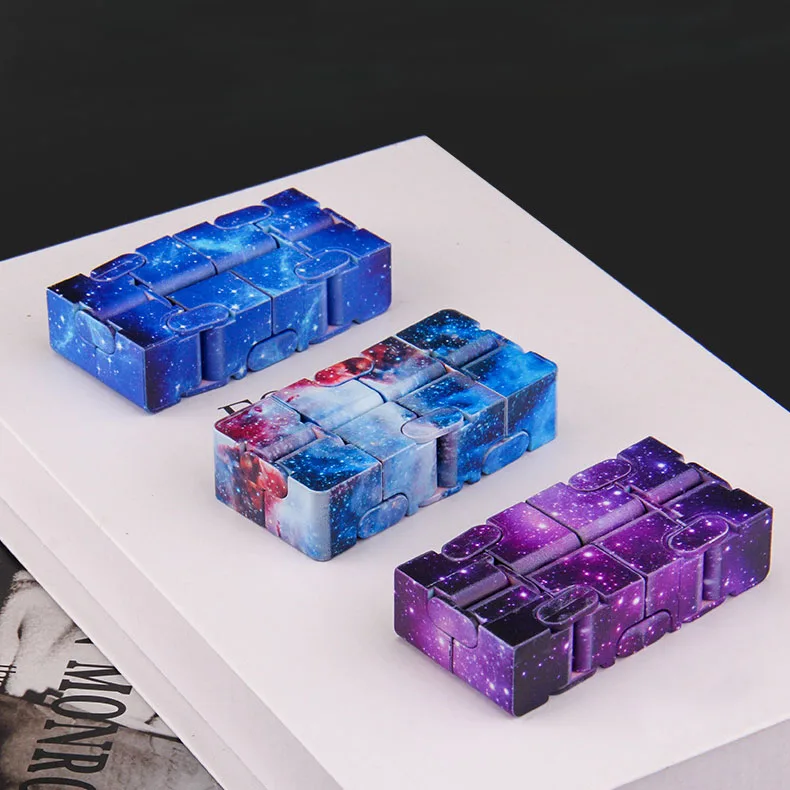 Hot sale stress relief Colorful ABS infinity cube Fidget toys fidget