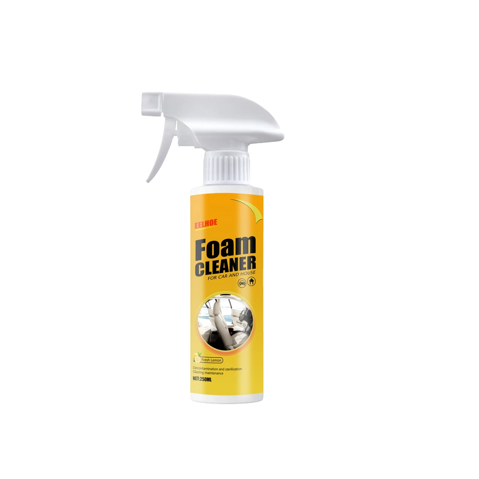 Multi purpose foam cleaner supplies car fast decontamination ceiling leather seat cleaner 30ml