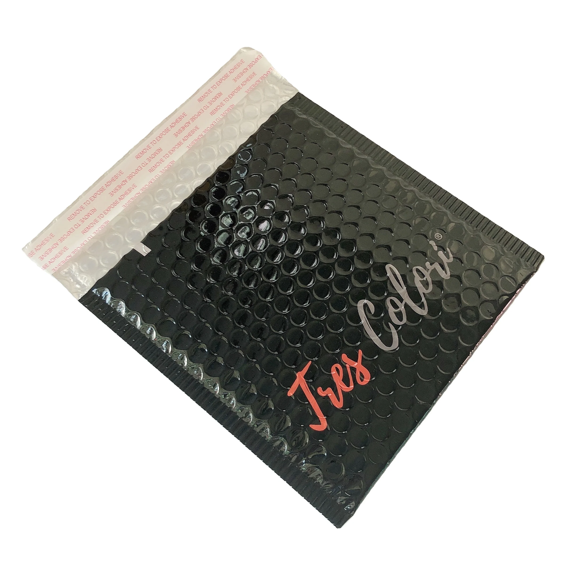 Air Bubble Film Bag Custom Adhesive Seal Closure Envelopes Colored Mailing Bags for Mailing Packing