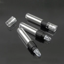 P-LAN Brand Stock 100pcs Wholesale 4.5ml Empty Gel Art Paint Nail Polish Custom Logo Essential Oil Bottle Twist Pen Brush Tube