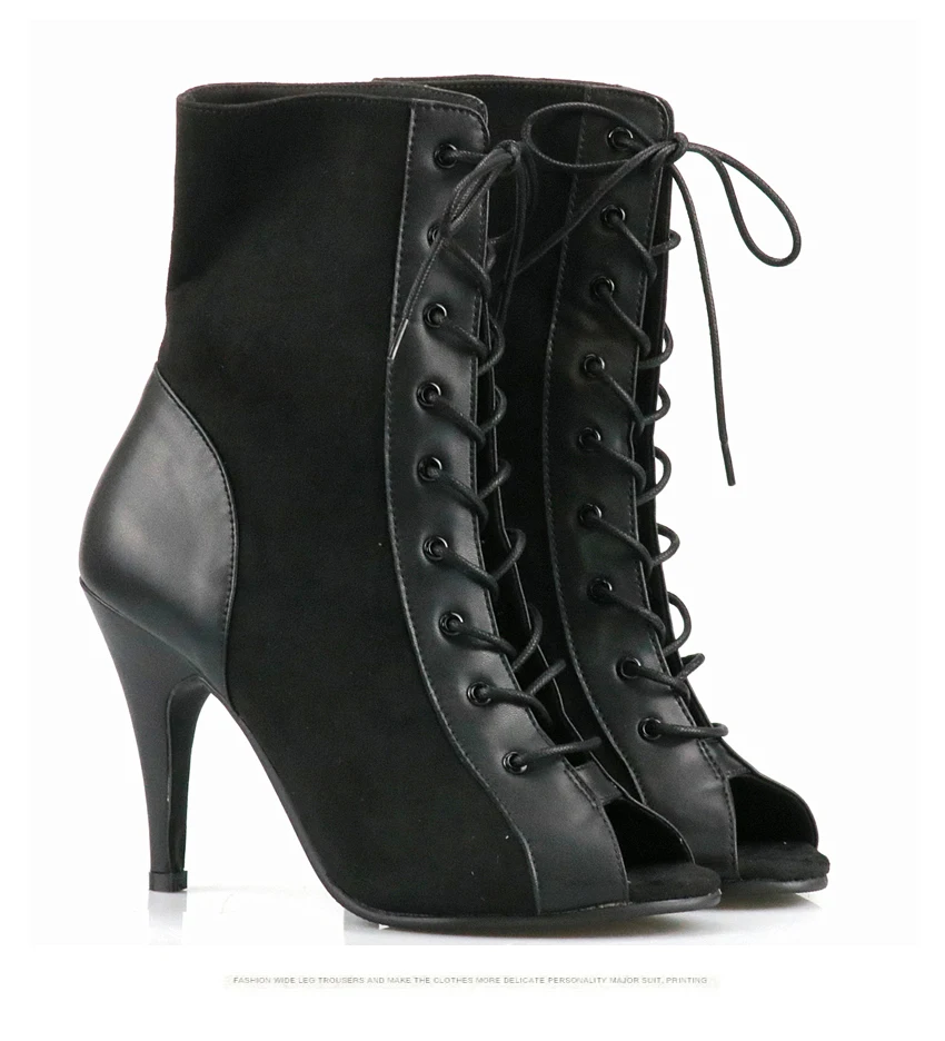 Hot sales Elegant velvet Dancing High Heels Non-slip Women Salsa Shoes Latin Dance Shoes