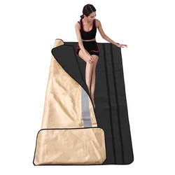 portable zipper sauna blanket Red light therapy infrared sauna blanket therapy mat
