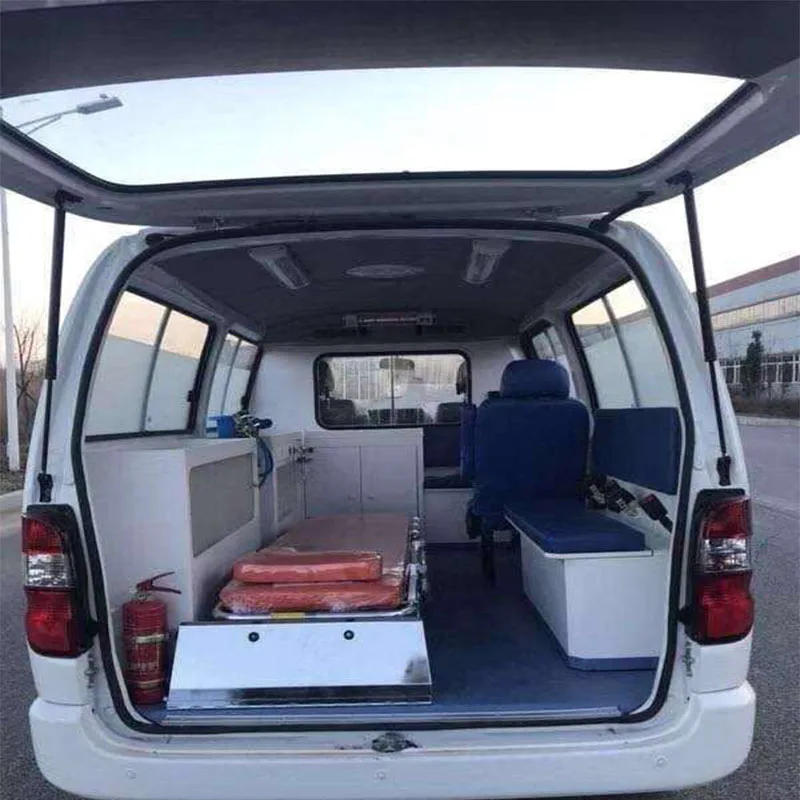 
4x4 Gasoline Diesel Mobile Physical Examination Service Van Ambulance Rescue Vehicle Infection Disease Ambulance Rescue Ratchet 