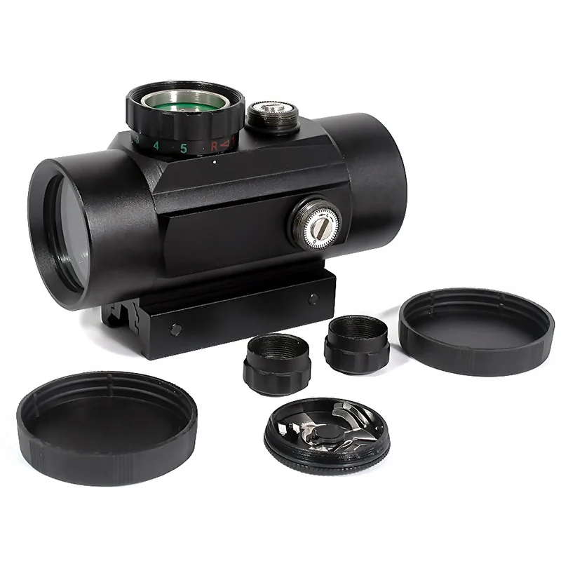RD 1X40 Red Green Dot Sight Red Coated Lens Red Dot 11 Level Fit For 11mm/20mm