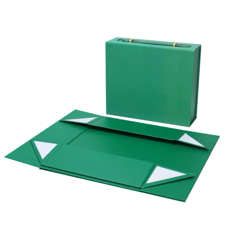 Custom luxury paper  box large  gift packaging with magnetic for clothing  t-shirt shoes underwear dress robe babies suits