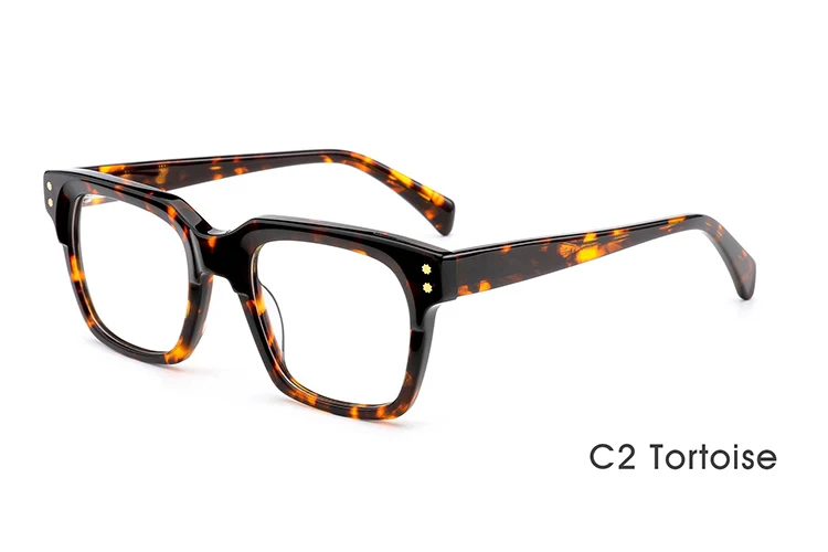 LM6606 2024 Trending Handmade Eyeglasses Acetate Eyewear Frames For Eye Glasses Men Women