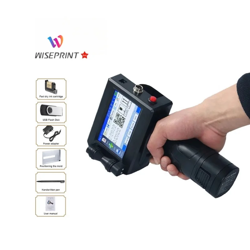 WISEPRINT TIJ хорошее качество портативный термоструйный принтер кодирующая машина