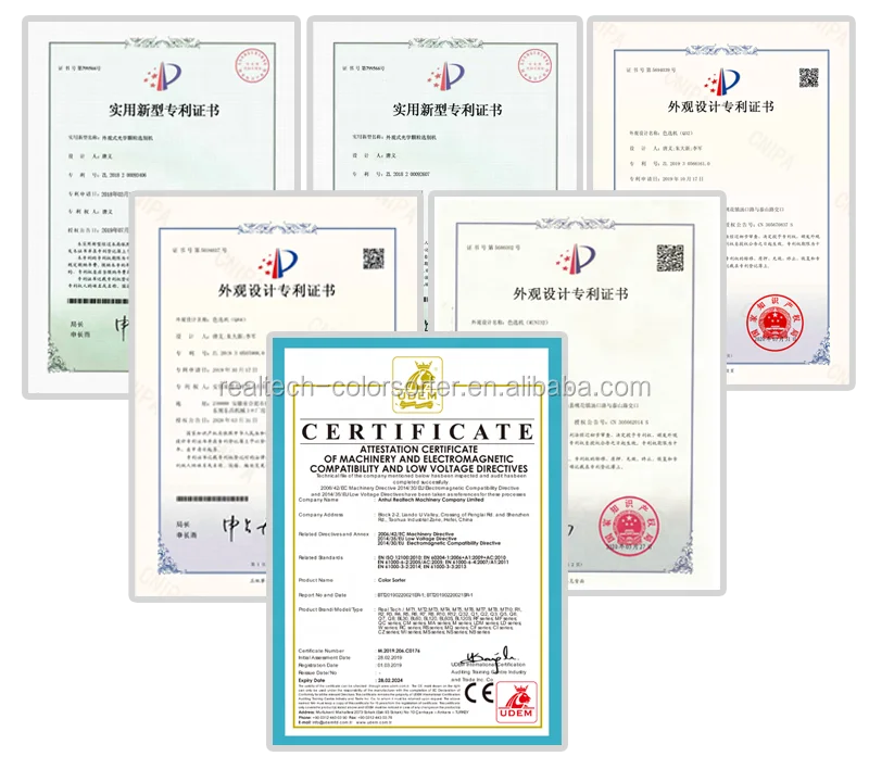 Color Sorter Machine Recycle Plastic Pet PVC PP PS Flakes Granules Color Sorting Selector Machine with WIFI Remote Service