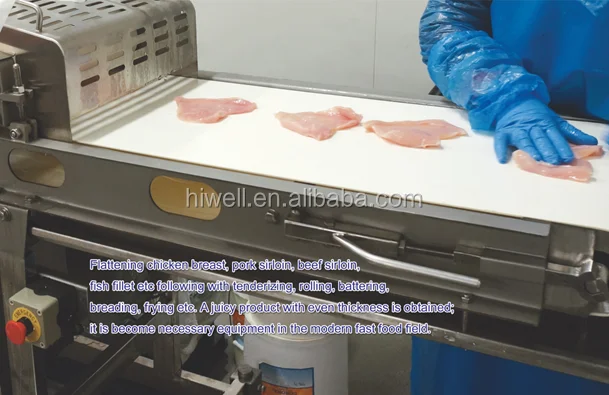 meat steak brisket schnitzel flattening machine YYJ600-II