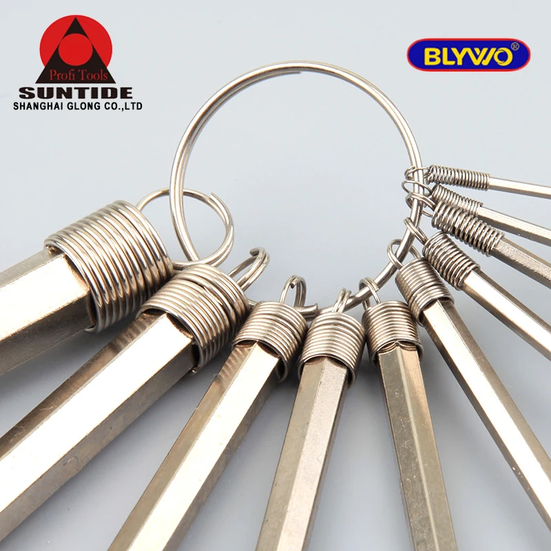 10 In 1 Combination Hex Key Allen Wrench 10pcs/set 1.5mm-10mm repair Tool Set