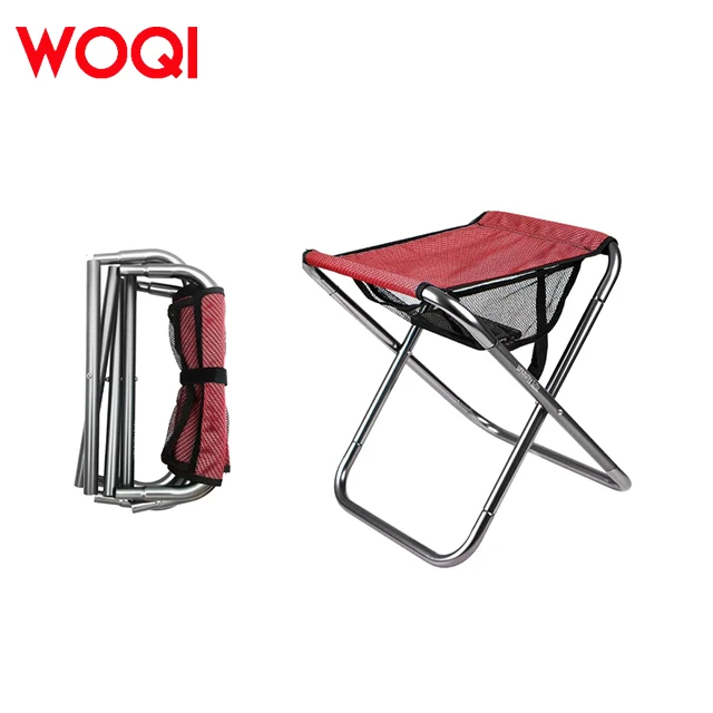 WOQI High Quality Outdoor Camping Chair Foldable Portable Fishing and Barbecue Bench