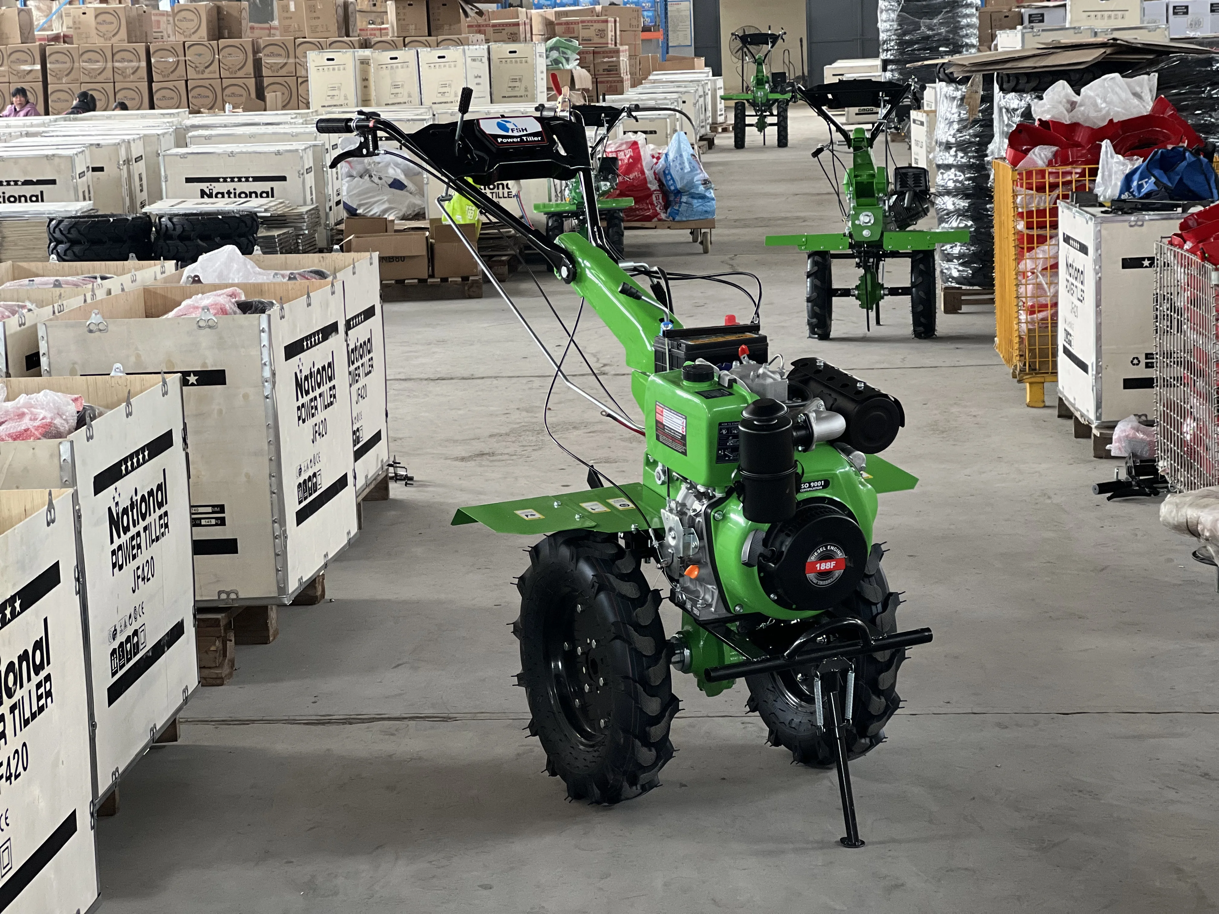 KAMA Diesel Engine Mini  Power tiller Rotary tiller Cultivator for sale