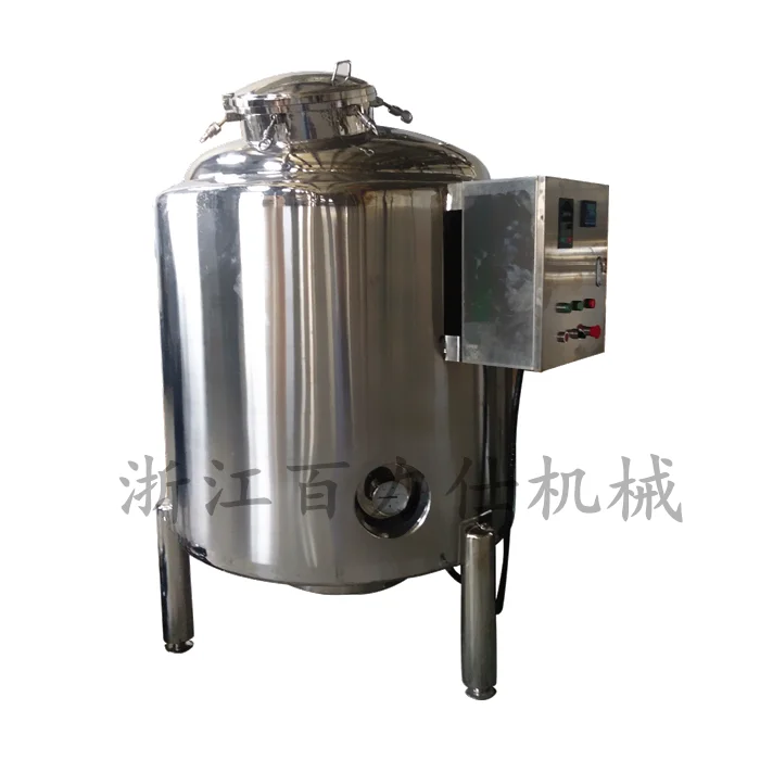 industrial chocolate tempering tank, industrial water milk boiling electrical Steel melting holding tank