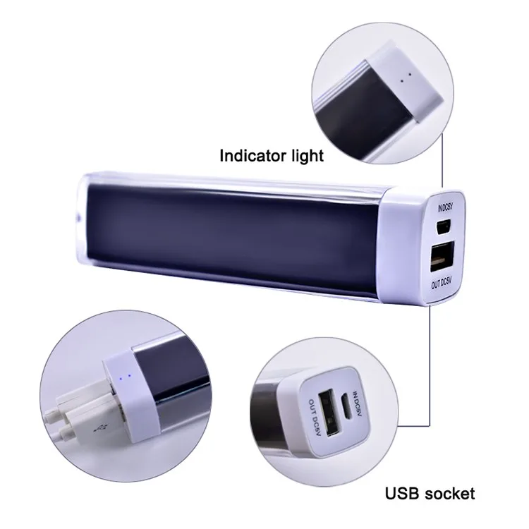 
Promotional Gift Portable Lipstick Power Bank 2600mAh 
