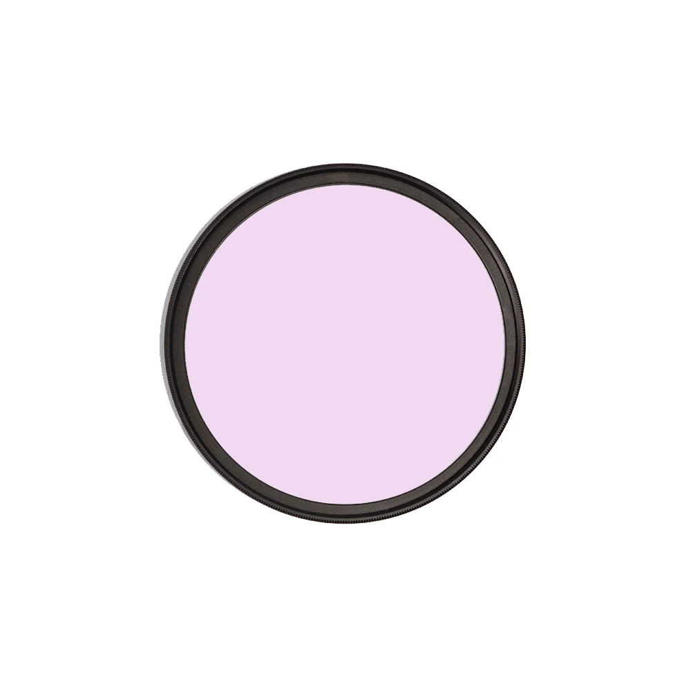 37mm 58mm 67mm 77mm 82mm Screw-in Pink Black Mist Filter with Double-side Nano Coating for DSLR