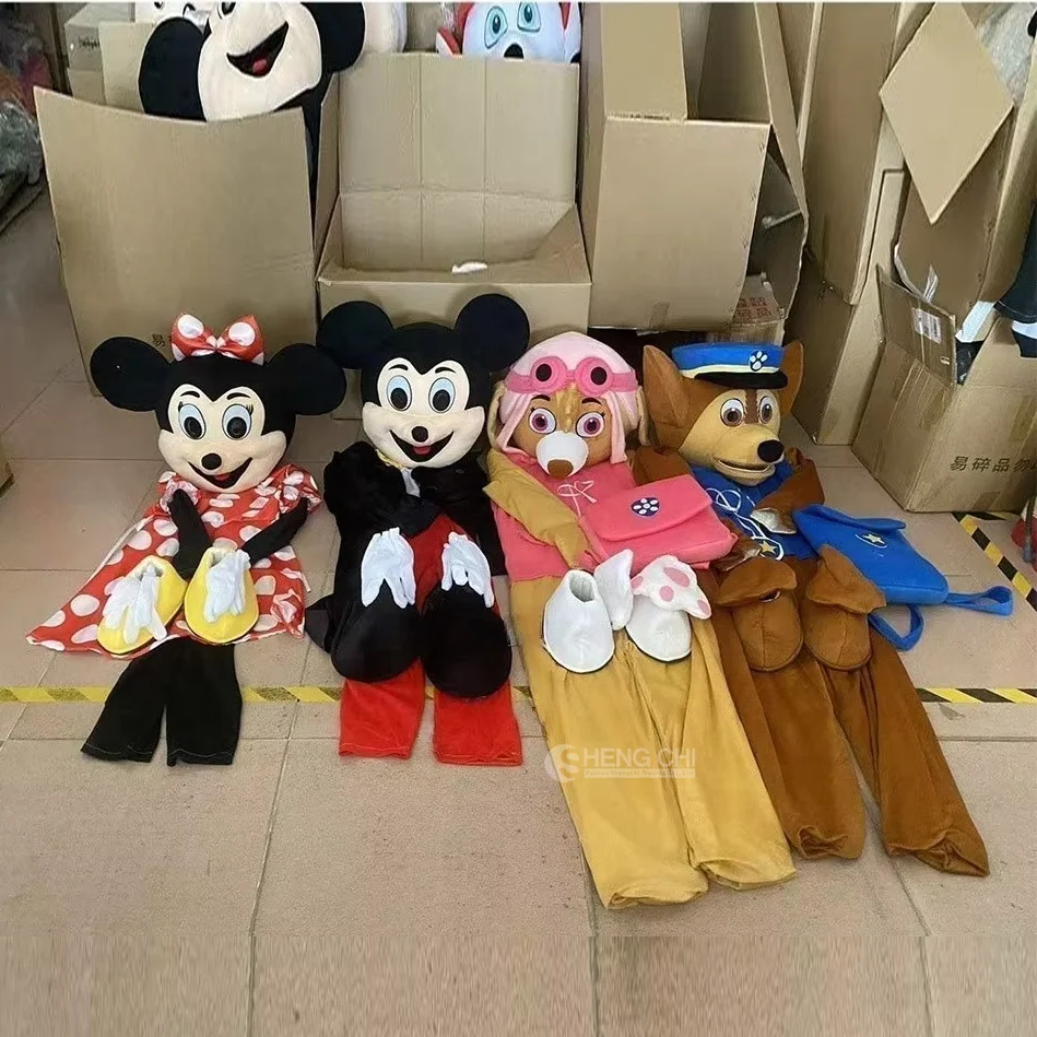 Bestselling mascot costume for cosplay costume mickey mouse party mickey mouse plush costumes