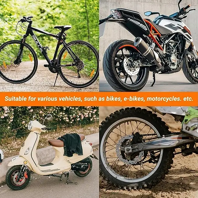 Alarm Disc Lock Motorcycles Disc Brake Lock Rainproof and Highly Sensitive Brake Lock for ATVs Motorcycle