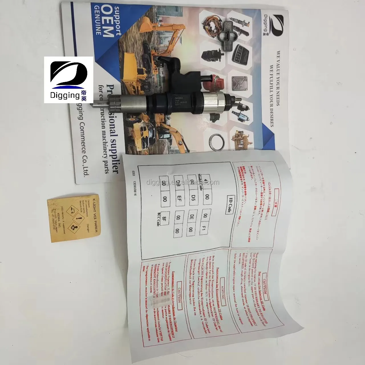 Инструменты для ремонта экскаватора 8-98280697-1 Топливная форсунка Common Rail 4HK1