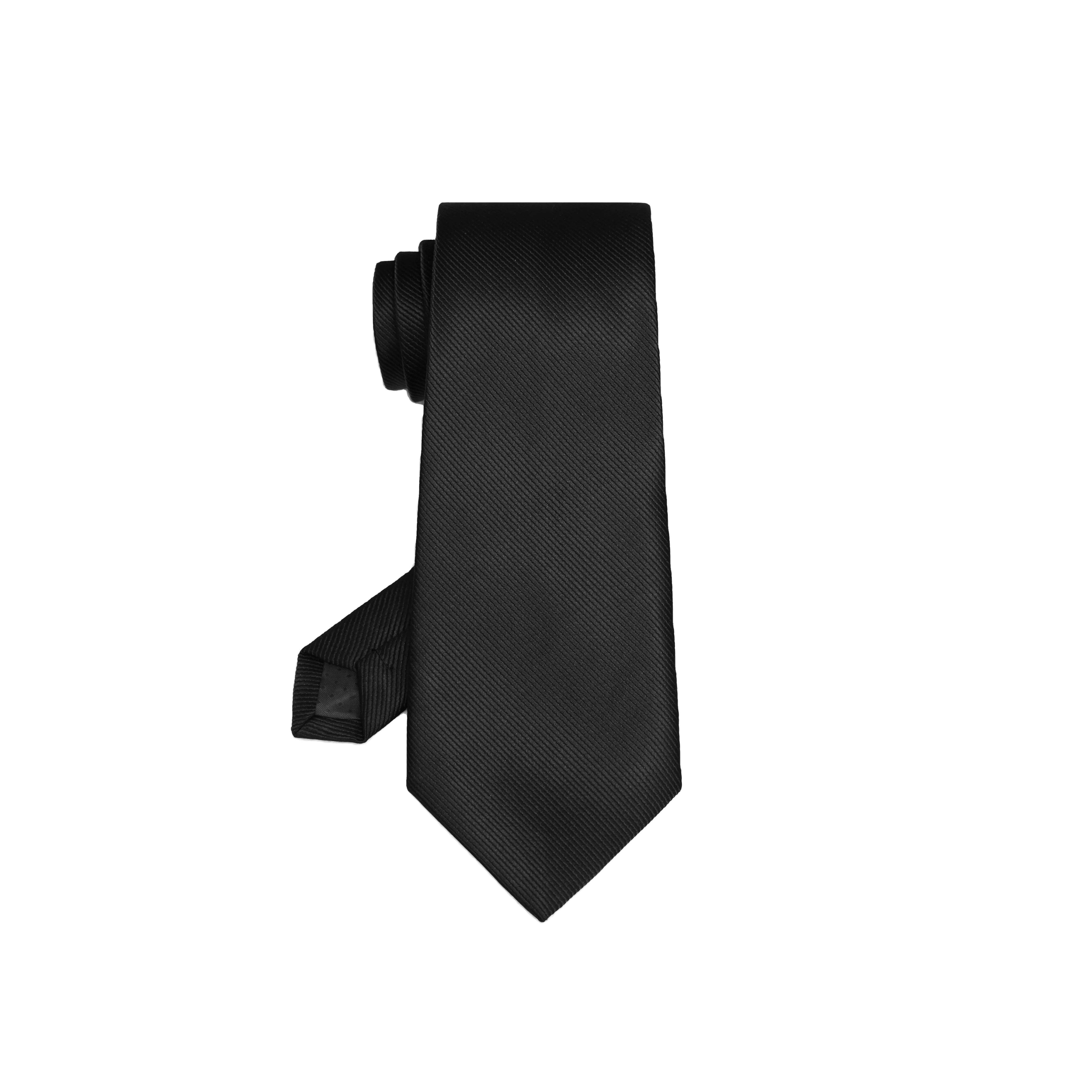 mens ties set  neck ties  silk paisley  woven batmans black wedding tie