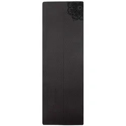 BSCI factory eco friendly anti sliding TPE yoga mat 6mm kids custom print black